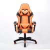Faux Leather Gaming Chair, Wood Frame Leather Gaming Chair